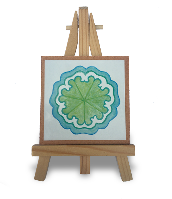 Karte mit Ständer Karte mit Ständer